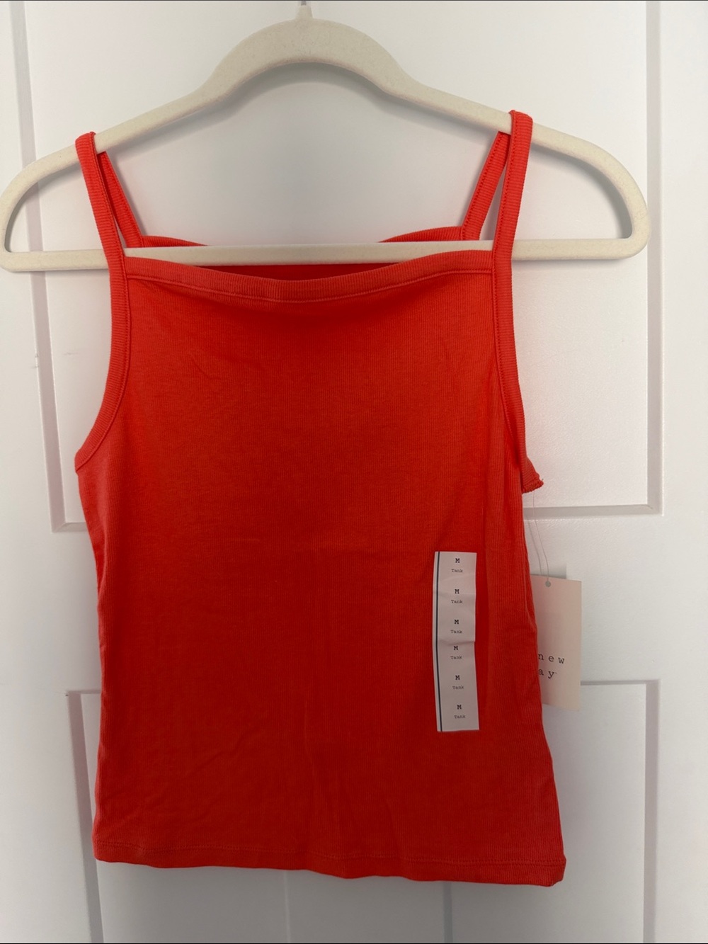 a new day Orange Square-Neck Camisole